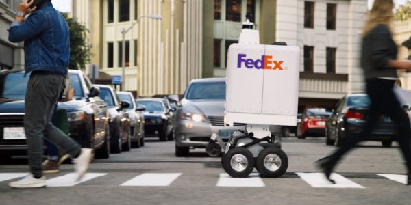 Entregando o futuro: FedEx revela robô autônomo de entrega